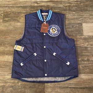 Pittsburgh Penguins Bubble Vest | Mitchell & Ness